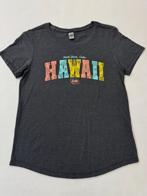 Dole Women's Hawaii Tee Space Black