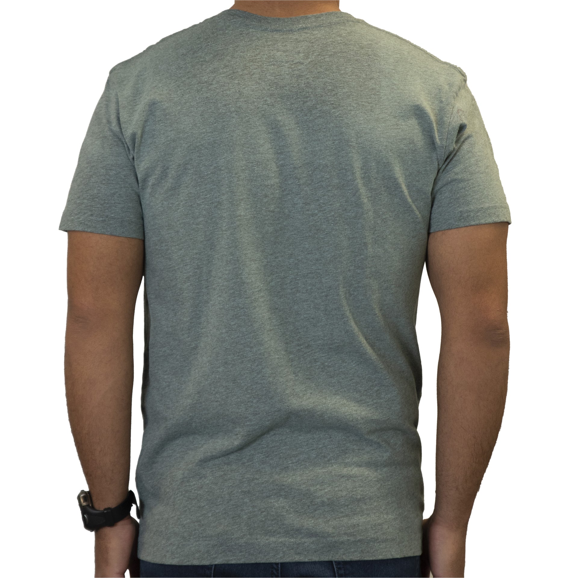 Back Gray Shirt
