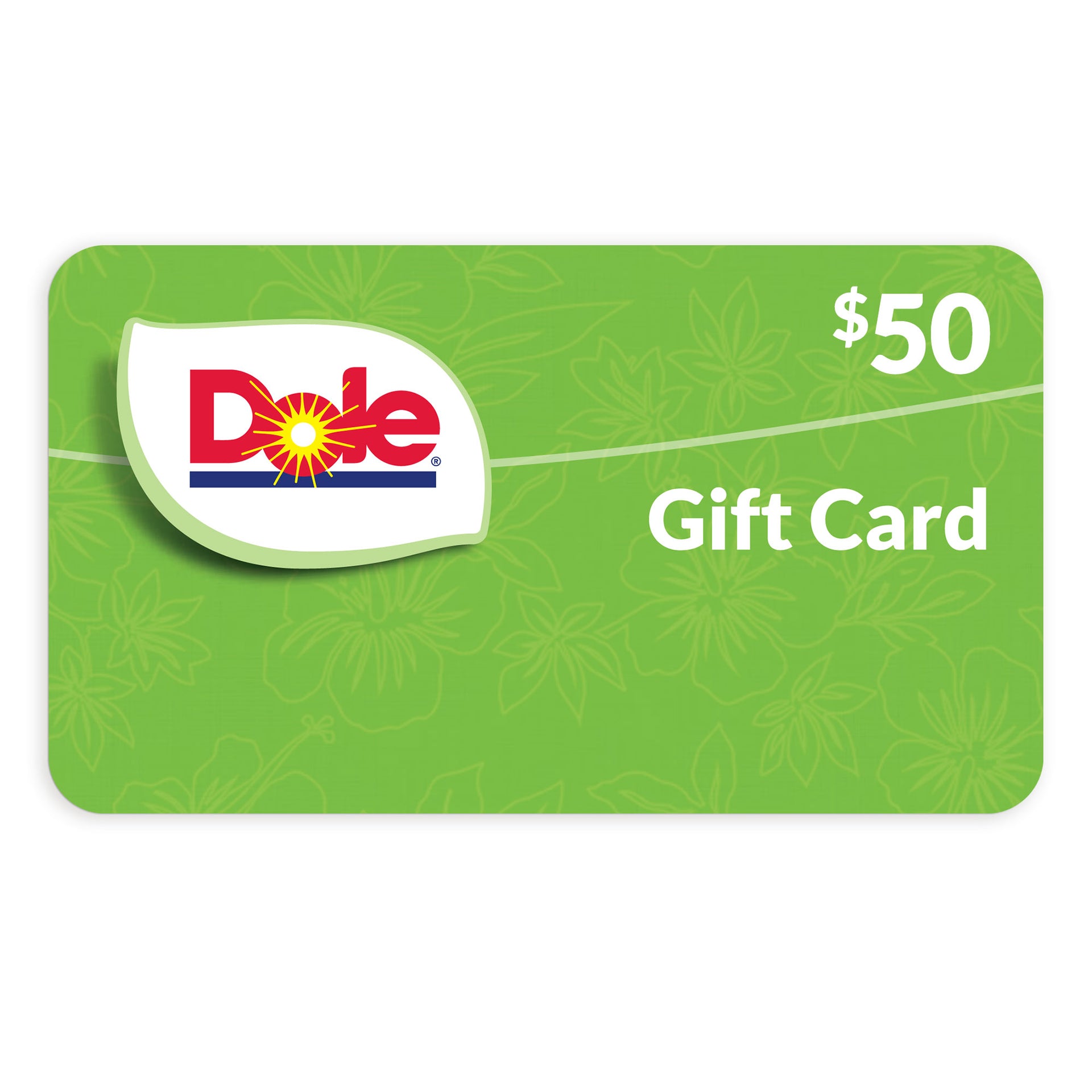 Dole Fruit Hawaii Gift Card $50